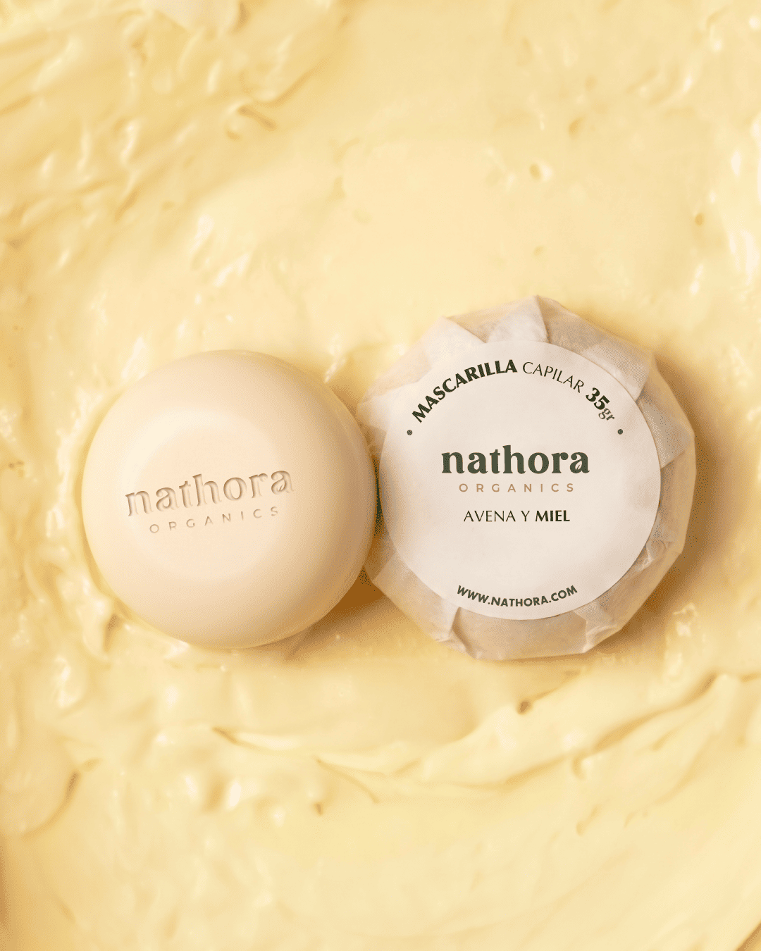 Mascarilla Capilar Avena y Miel